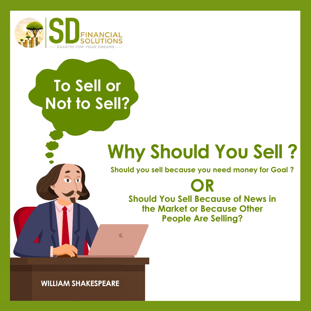 You are currently viewing To sell or not to sell? When and why should a common investor sell