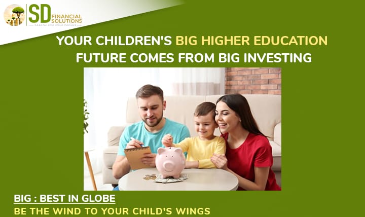 You are currently viewing Your investment’s are the wings to your child’s flight – Invest in your child’s Higher Education goals